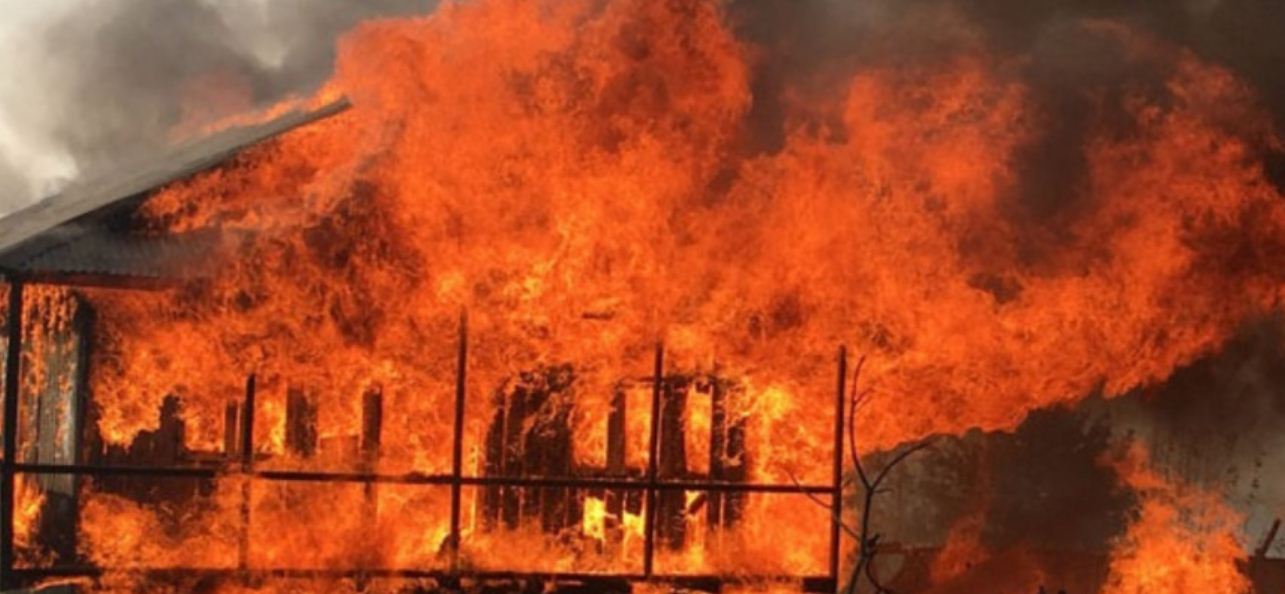 आगलागीबाट चार लाख ५० हजारको क्षति    